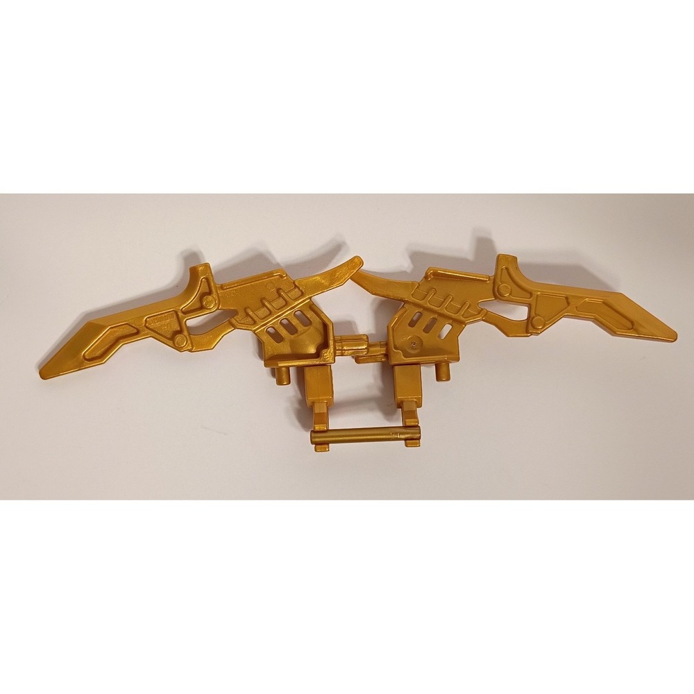Lego Gold Hero Factory Weapon - Half Claw Part No 92217, 2 Pieces